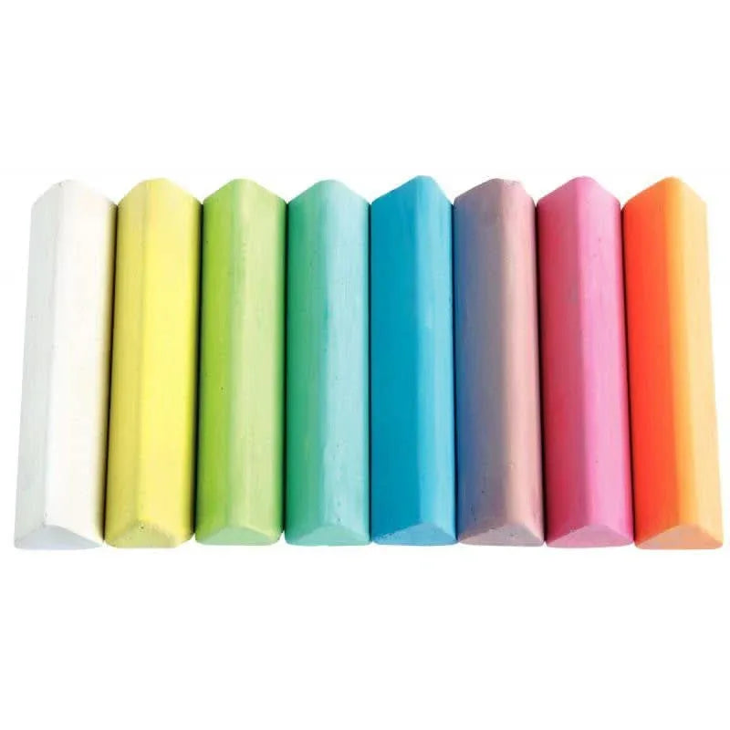 Etui de 8 craies trottoir - Ma Rentrée Facile