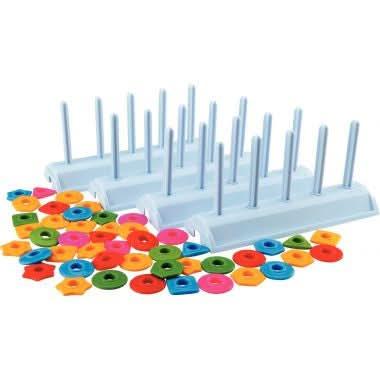 Extension pour 4 enfants pour l'atelier abaques niveau 1 Nathan - Ma Rentrée Facile