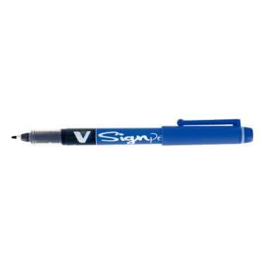 Feutre Pilot V-Sign Pen bleu - Ma Rentrée Facile
