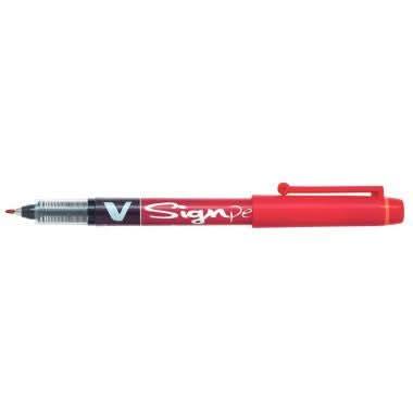 Feutre Pilot V-Sign Pen rouge - Ma Rentrée Facile
