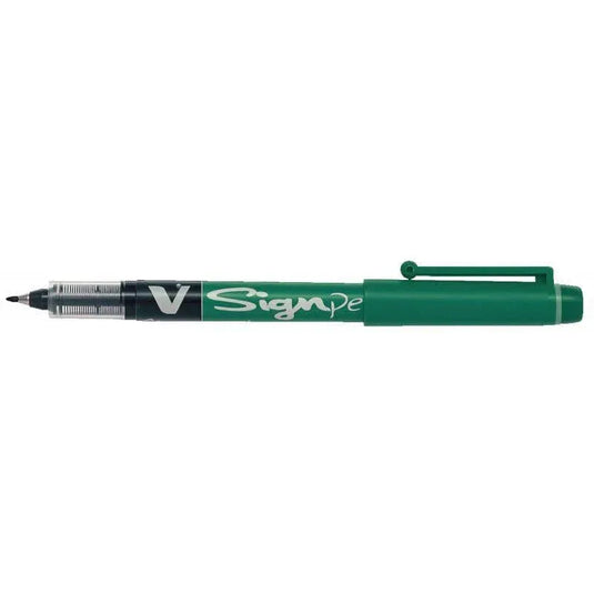 Feutre Pilot V-Sign Pen vert - Ma Rentrée Facile