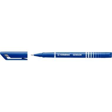 Feutre Stabilo Sensor 0,3 mm bleu - Ma Rentrée Facile