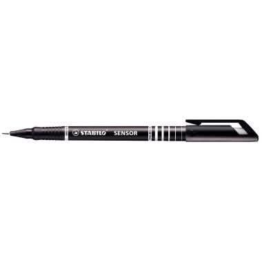 Feutre Stabilo Sensor 0,3 mm noir - Ma Rentrée Facile