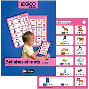 Fichier LOGICO PRIMO syllabes et mots Nathan - Ma Rentrée Facile