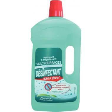 Flacon 1L de désinfectant sans javel - Ma Rentrée Facile