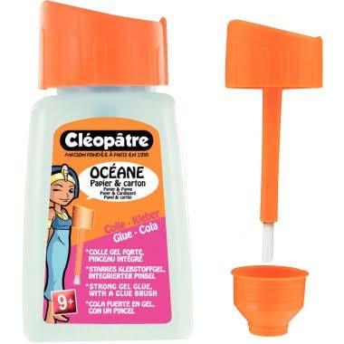 Flacon de 80gr de coller forte bleutée Cléopâtre - Ma Rentrée Facile