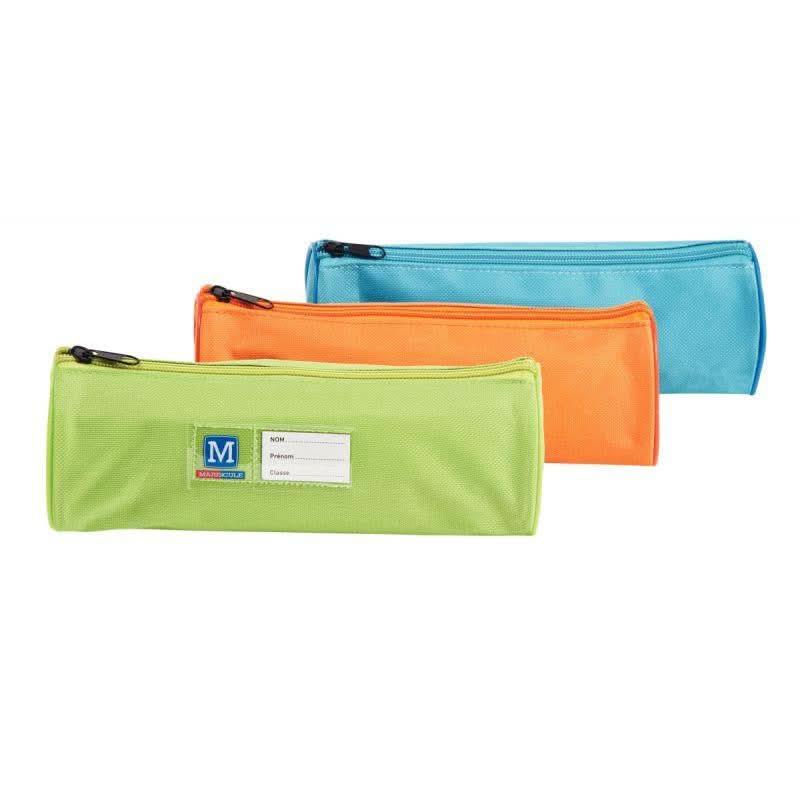 Trousse ronde coloris assortis - Ma Rentrée Facile