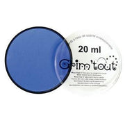 Galet de 20 ml de maquillage aquarellable GRIM'TOUT bleu schtroumpf - Ma Rentrée Facile