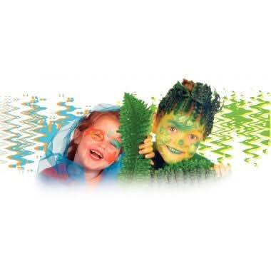 Galet de 20 ml de maquillage aquarellable GRIM'TOUT vert pré - Ma Rentrée Facile