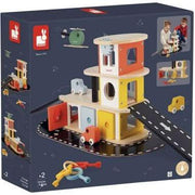 Garage des bolides en bois JANOD - Ma Rentrée Facile