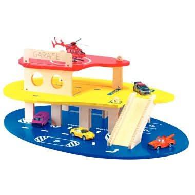 Garage en bois 1er âge, 3 niveaux - Ma Rentrée Facile