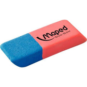 Gomme bicolore encre / crayon petit modèle - Ma Rentrée Facile