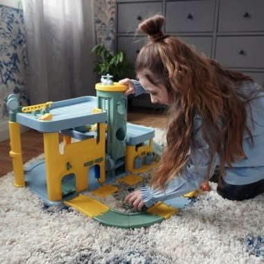 Grand garage recyclé VIKINGTOYS - Ma Rentrée Facile