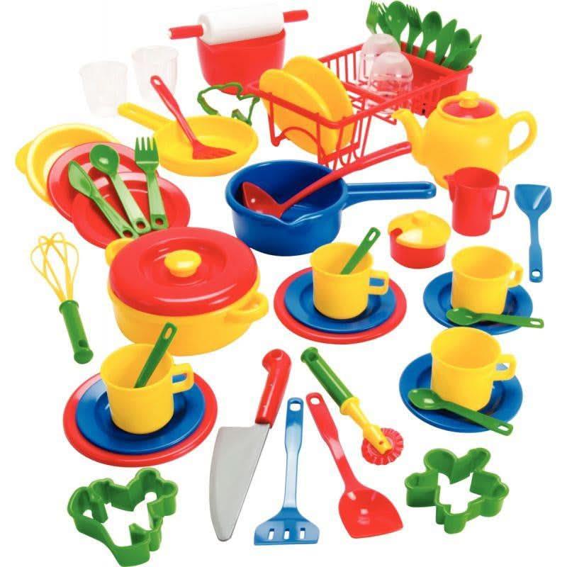 Grande dinette de 59 pièces pour 4 couverts - Ma Rentrée Facile