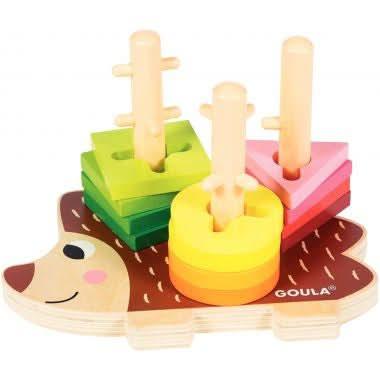 Hérisson en bois empilable - Ma Rentrée Facile