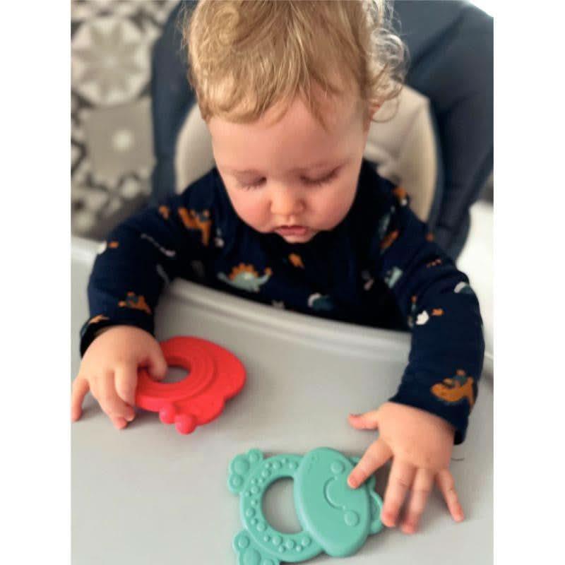 Hochet de dentition en bioplastique CHICCO, l'escargot - Ma Rentrée Facile