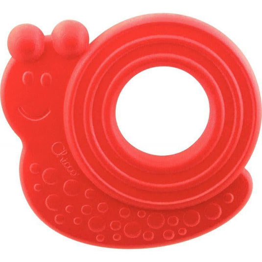 Hochet de dentition en bioplastique CHICCO, l'escargot - Ma Rentrée Facile