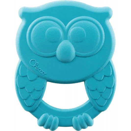 Hochet de dentition en bioplastique CHICCO, le hibou - Ma Rentrée Facile