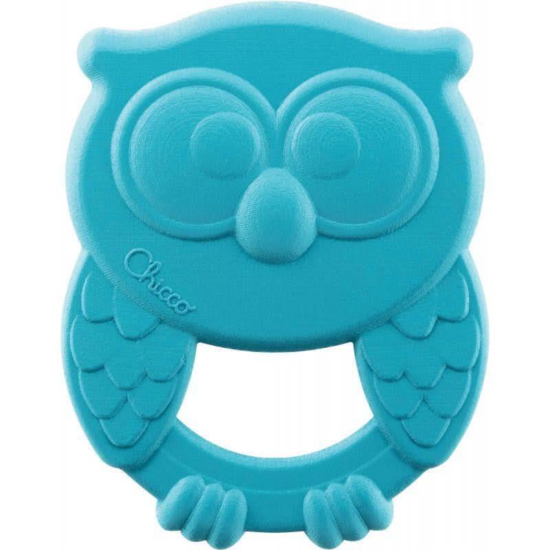 Hochet de dentition en bioplastique CHICCO, le hibou - Ma Rentrée Facile
