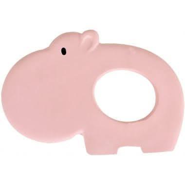 Hochet en caoutchouc, hippopotame - Ma Rentrée Facile