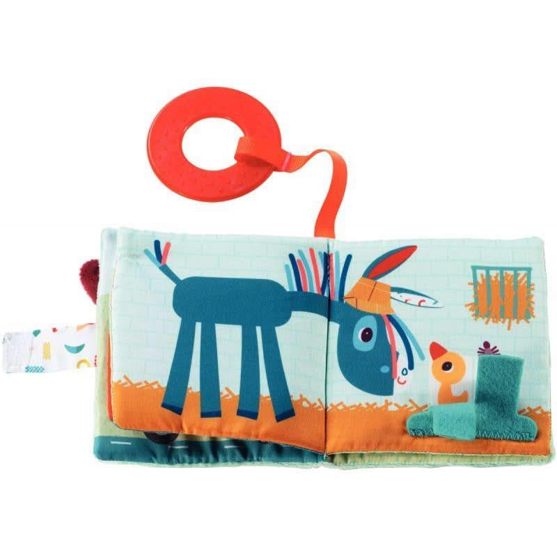 Imagier en tissu Lilliputiens, Rosalie la vache - Ma Rentrée Facile