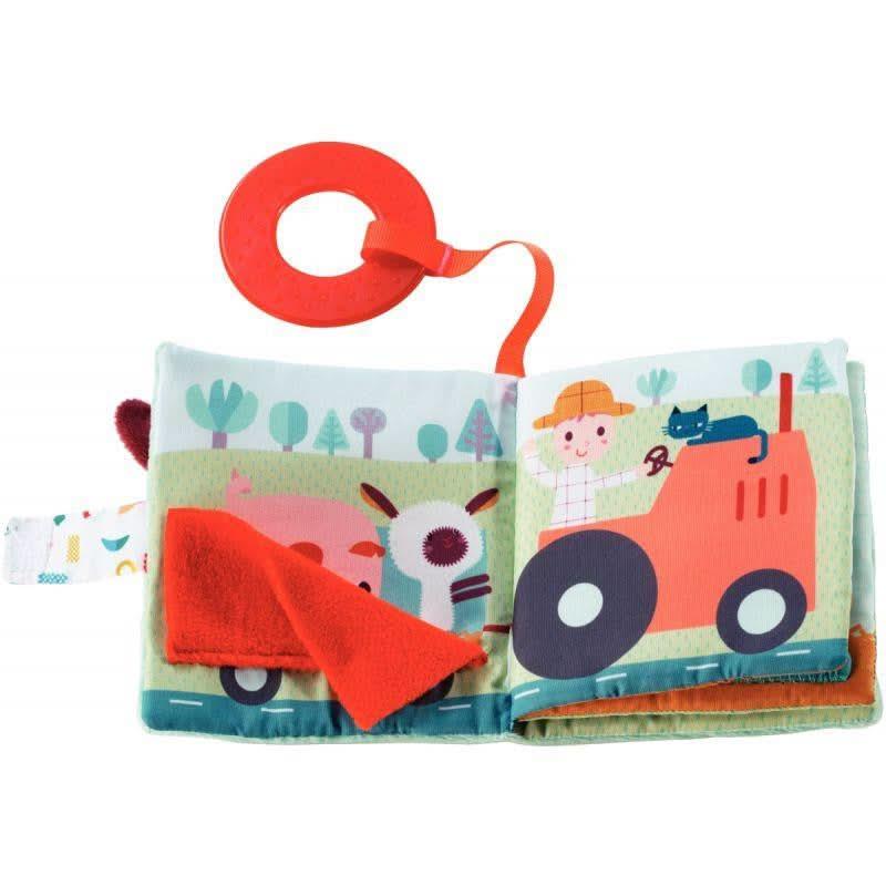 Imagier en tissu Lilliputiens, Rosalie la vache - Ma Rentrée Facile