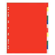 Intercalaires plastique eco 12 touches A4+