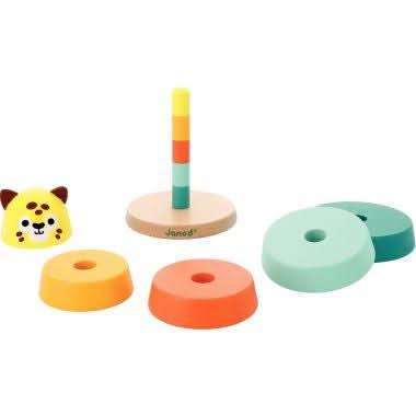 Jaguar à empiler en bois JANOD - Ma Rentrée Facile