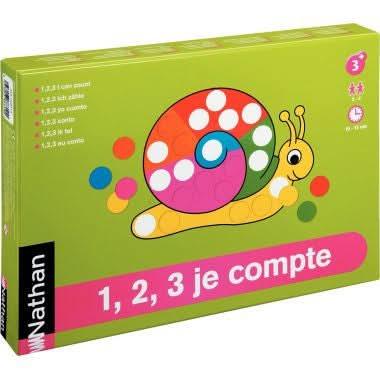 Jeu 1-2-3 je compte Nathan - Ma Rentrée Facile