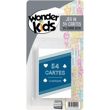 Jeu de 54 cartes sous étui carton - Ma Rentrée Facile