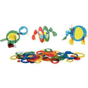 Jeu de construction les galets arc-en-ciel, 96 pièces - Ma Rentrée Facile