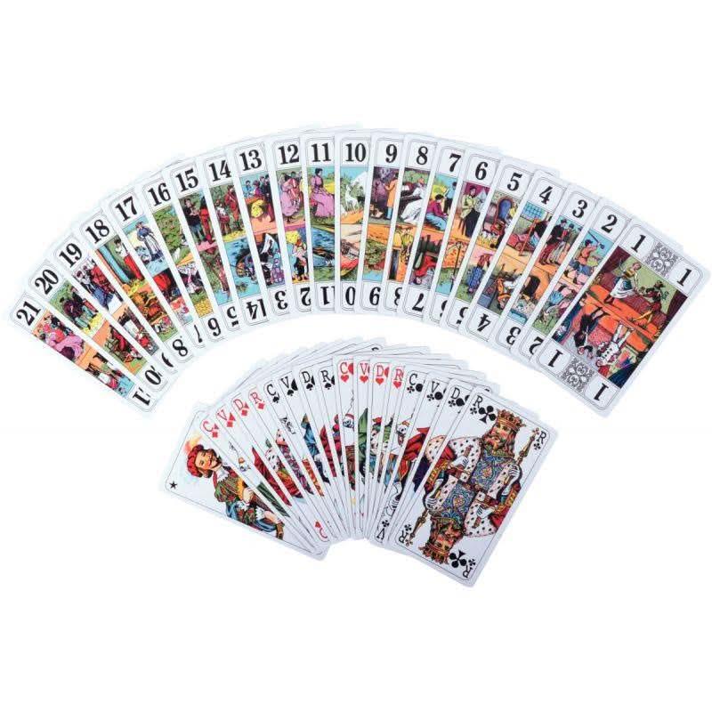 Jeu de tarot sous boîte carton - Ma Rentrée Facile