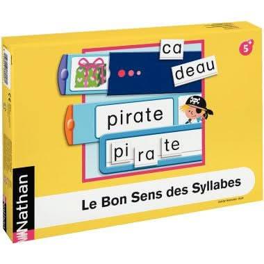 Jeu le bon sens des syllabes Nathan - Ma Rentrée Facile
