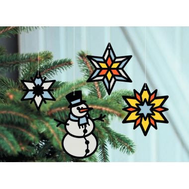 Kit calque et suspensions Noël