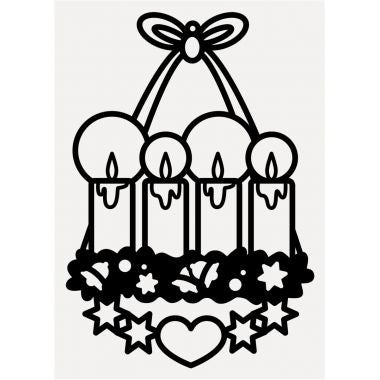 Kit calque et suspensions Noël