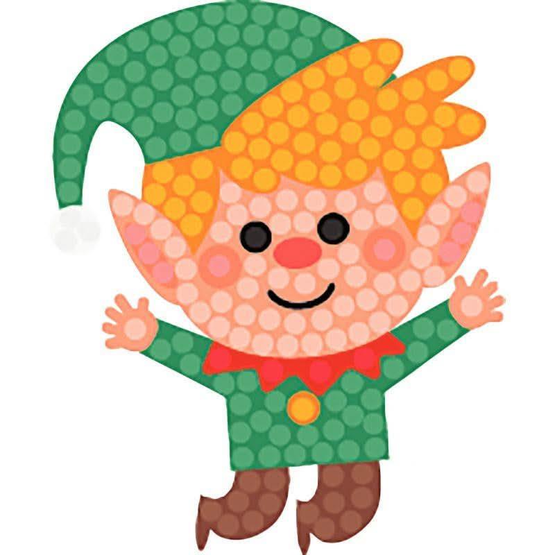 Kit de 10 stickers Noël à diamanter - Ma Rentrée Facile