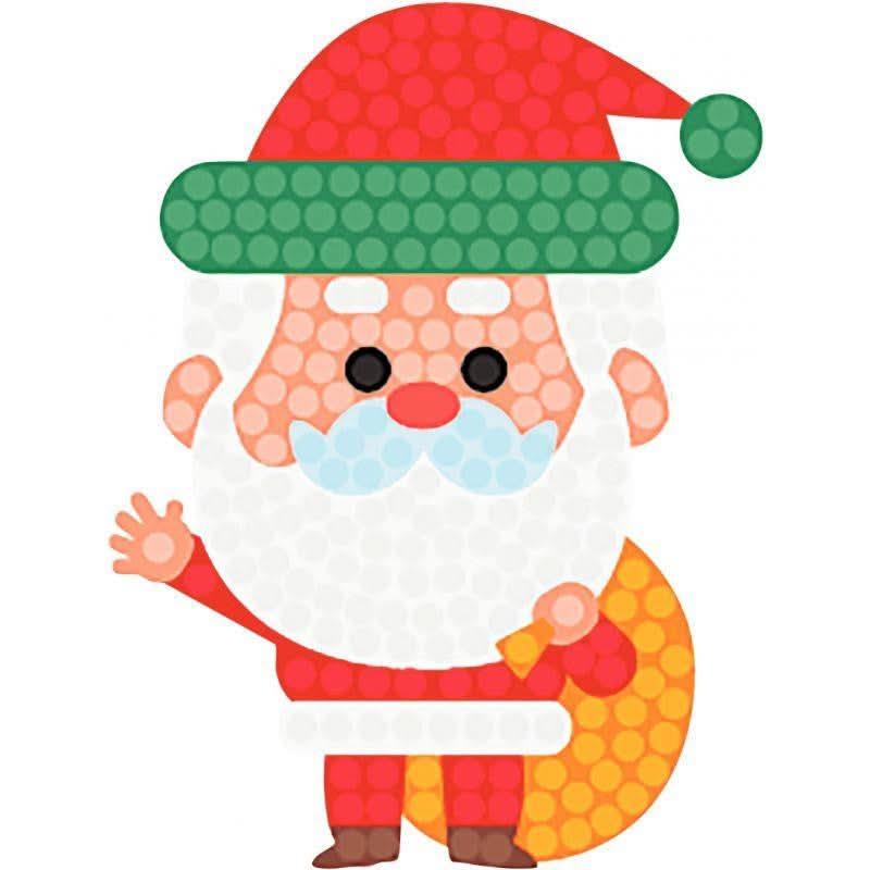 Kit de 10 stickers Noël à diamanter - Ma Rentrée Facile