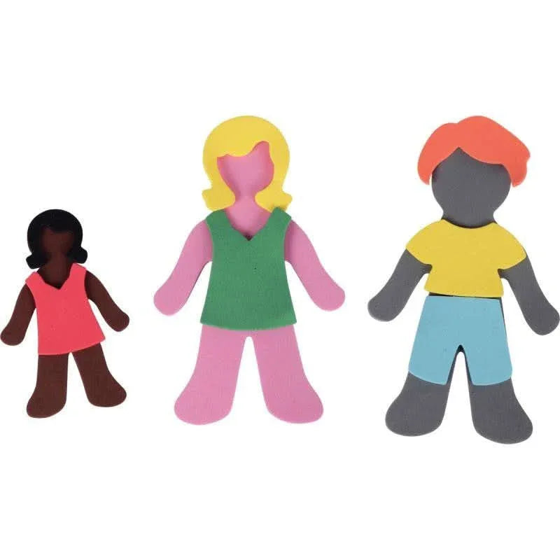 Kit de 237 pièces personnages et vêtements en mousse - Ma Rentrée Facile