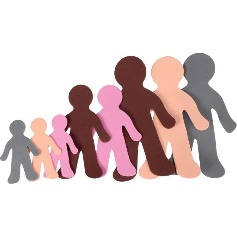 Kit de 237 pièces personnages et vêtements en mousse - Ma Rentrée Facile