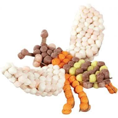 Kit de 24 sculptures insectes PlayMais Mosaïc - Ma Rentrée Facile