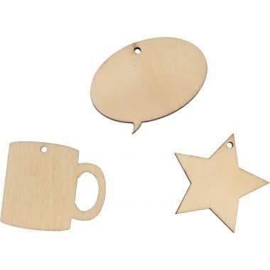 Kit de 3 porte-clés en bois pour Papa - Ma Rentrée Facile