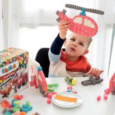 Kit de 4 véhicules de secours 3D PLAYMAIS - Ma Rentrée Facile