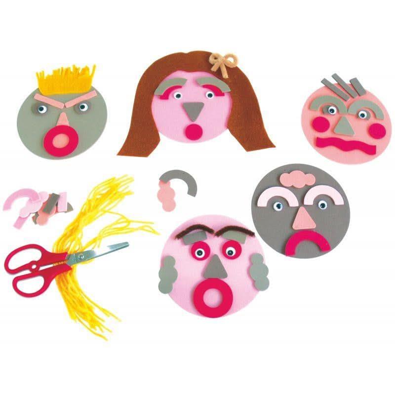 Kit mon premier autoportrait en mousse EVA - Ma Rentrée Facile