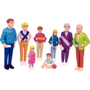 La famille européenne 8 figurines MINILAND - Ma Rentrée Facile