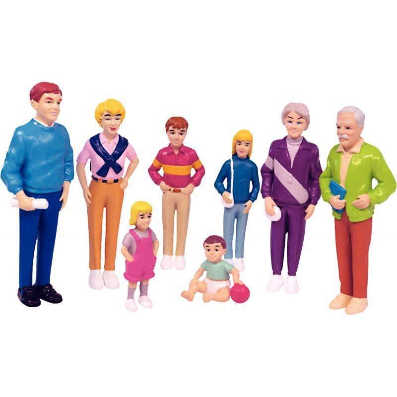 La famille européenne 8 figurines MINILAND - Ma Rentrée Facile