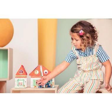 La ferme des cubes à empiler LILLIPUTIENS - Ma Rentrée Facile