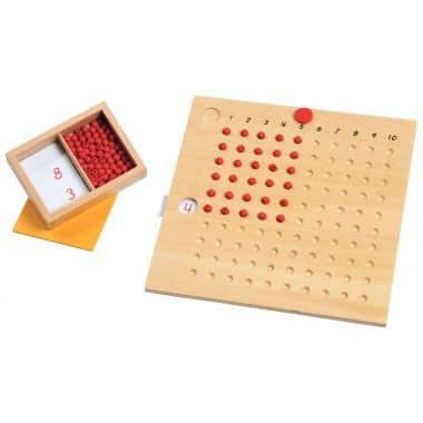 La table des multiplications, gamme économique Montessori - Ma Rentrée Facile