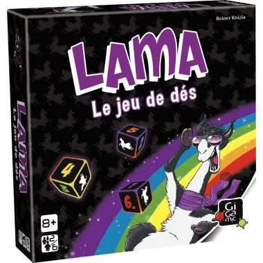 Lama le jeu de dés Gigamic - Ma Rentrée Facile