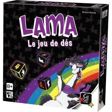 Lama le jeu de dés Gigamic - Ma Rentrée Facile