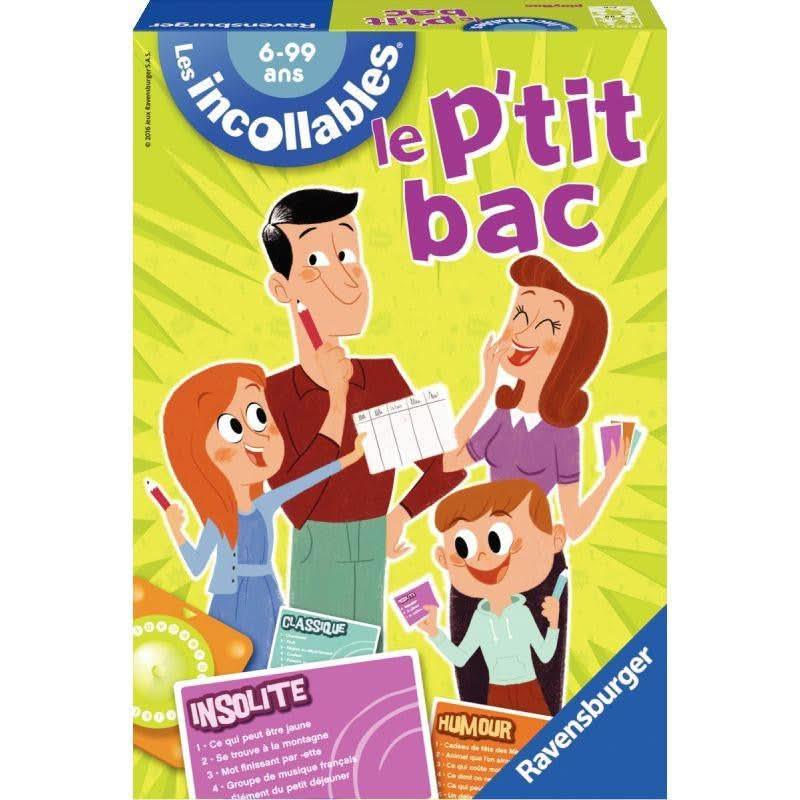 Le p'tit bac des incollables - Ma Rentrée Facile